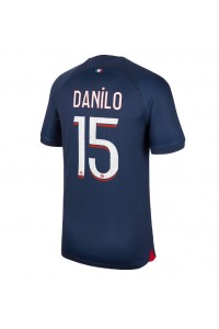 Paris Saint-Germain Danilo Pereira #15 Jalkapallovaatteet Kotipaita 2023-24 Lyhythihainen